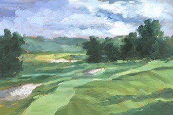Golf Course Study IV by Ethan Harper art print