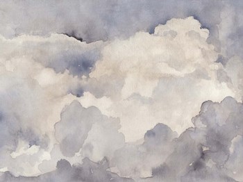 Clouds in Neutral I by Jennifer Parker art print