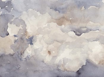 Clouds in Neutral II by Jennifer Parker art print