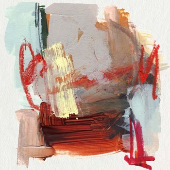 Abstract Metro Maps III by Jennifer Parker art print