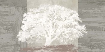 White Tree Panel by Alessio Aprile art print