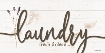 Laundry Fresh &amp; Clean by Susie Boyer art print