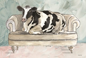 Cowches IV by Cindy Jacobs art print