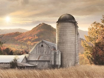 Autumn at the Farm by Lori Deiter art print