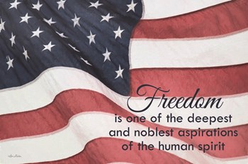 Freedom Is? by Lori Deiter art print