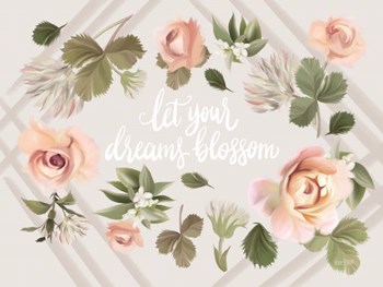 Let Your Dreams Blossom by House Fenway art print