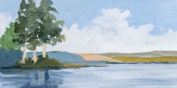 Eucalyptus on the River by Pamela Munger art print