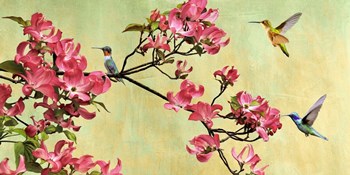 Flower Branch (detail) by Kelly Parr art print