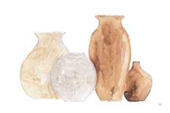 Neutral Vases III by Chris Paschke art print