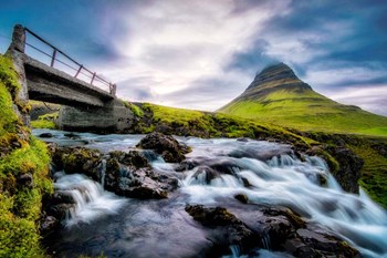 An Evening In Iceland by Andy Amos art print