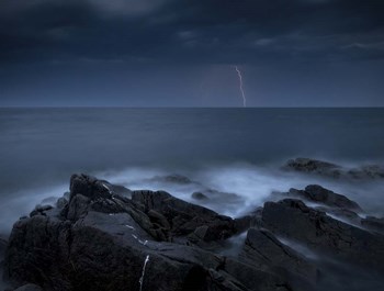 Storm over a Sea by Andreas Edman art print