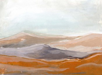 Orange Tinted Hillside by Marcy Chapman art print