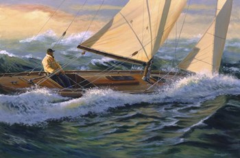 Windswept at Dawn by Bruce Langton art print