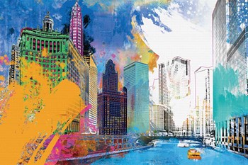 Chicago Impression by Porter Hastings art print