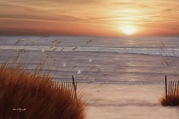 Beach Glory by Diane Romanello art print