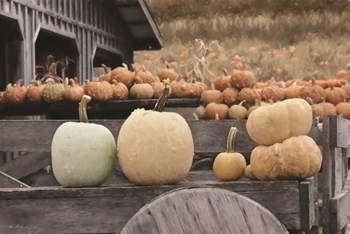 Autumn Pumpkin Harvest by Lori Deiter art print
