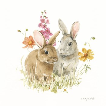 Hop on Spring II by Lisa Audit art print