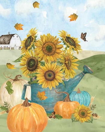 Fall Sunshine IV by Tara Reed art print