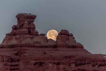 Moon Over Arches by Jeff Poe Photography art print