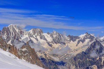 Glacier Du Talefre As Seen from La Vallee Blanche, France by Giulio Ercolani/Stocktrek Images art print