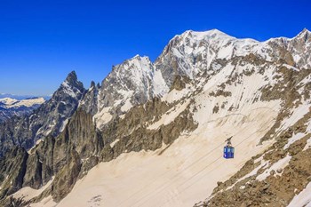 The Mont Blanc Mountain As Seen from the Torino Refuge by Giulio Ercolani/Stocktrek Images art print