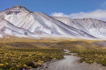 Panoramic View Of the Lascar Volcano Complex in Chile by Giulio Ercolani/Stocktrek Images art print