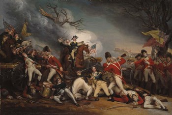 The Death of General Mercer at the Battle of Princeton by Vernon Lewis Gallery/Stocktrek Images art print