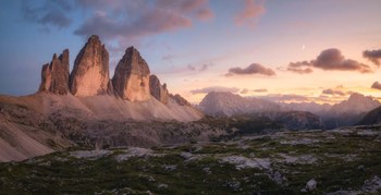 An Evening in the Dolomites by Daniel Gastager art print