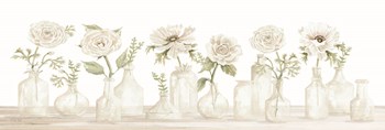 Pretty Posies in a Row by Cindy Jacobs art print