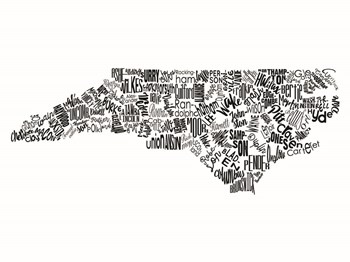 North Carolina by Jace Grey art print