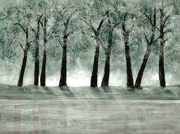 Green Forest 1 by Doris Charest art print