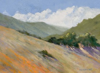 Old Toll Road, Calistoga by Ed Penniman art print