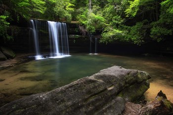 Caney Creek Falls by Andy Crawford Photography art print