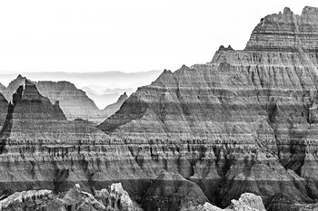 Layers of Badlands by Andy Crawford Photography art print