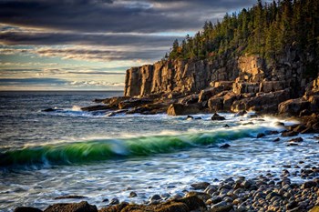 Autumn Morning on Boulder Beach by Rick Berk art print