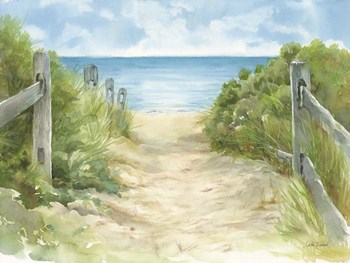 Cap Cod Path by Leslie Trimbach art print