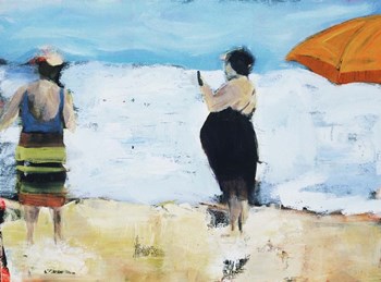Beach Ladies by Susanne Marie art print