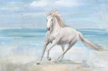 Gallop on the Beach by Danhui Nai art print