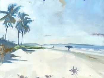 Playa Garza by Kathleen Broaderick art print
