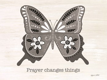 Prayer Butterfly by Annie Lapoint art print