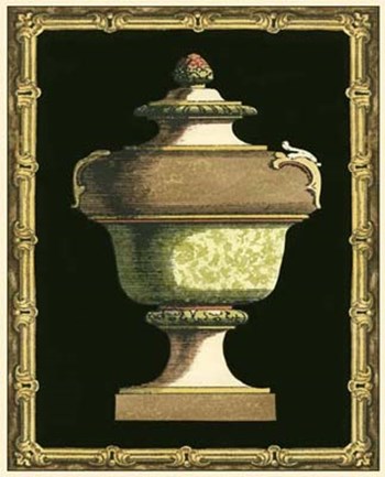 Framed Urn I by Vision Studio art print