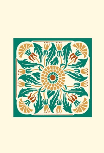 Tile Motif V by Vision Studio art print