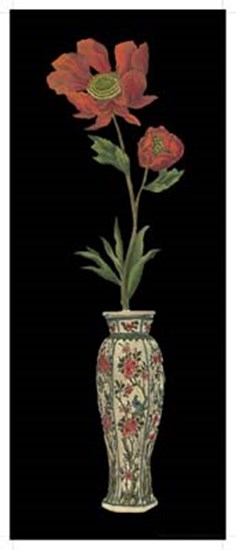 Anemone in Vase II by Vision Studio art print