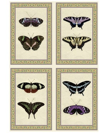 Miniature Butterflies art print