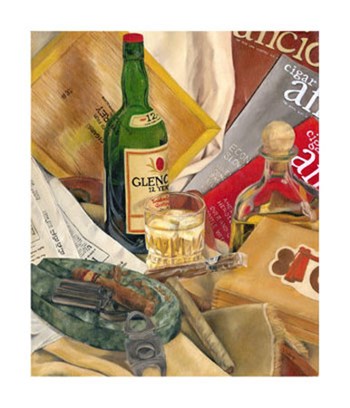 Jennifer&#39;s Scotch Indulgences I by Jennifer Goldberger art print