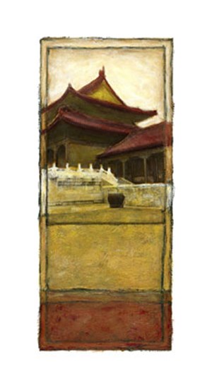 Oriental Panel I by Vision Studio art print