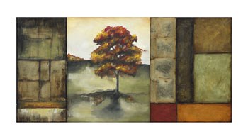 Autumnal Impressions I (Le - signed and numbered) by Jennifer Goldberger art print