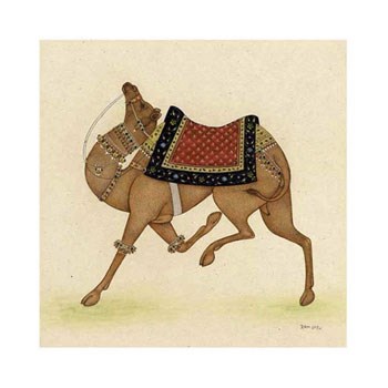 Camel from India I by Ram Babu art print