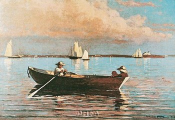 Gloucester Harbor by Winslow Homer art print