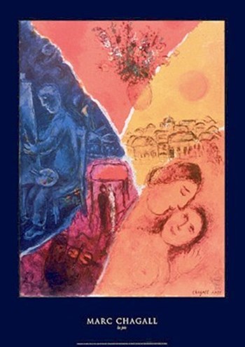 La Joie by Marc Chagall art print